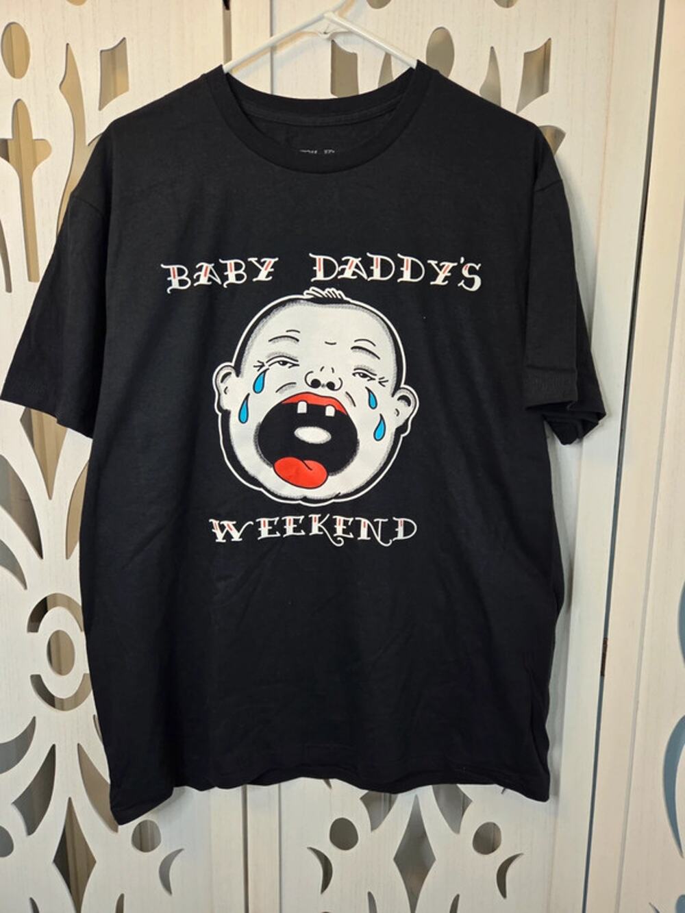 Elle King Baby Daddys Weekend Graphic T Shirt Black Tour Tee Large NWOT